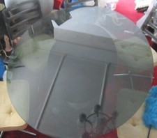 RETRO 1970 OVAL SMOKED GLASS