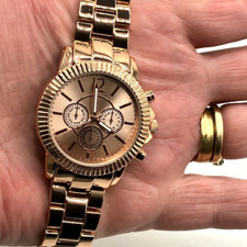 Avon ladies watch rose gold