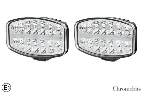 24v oval spot led - 10",