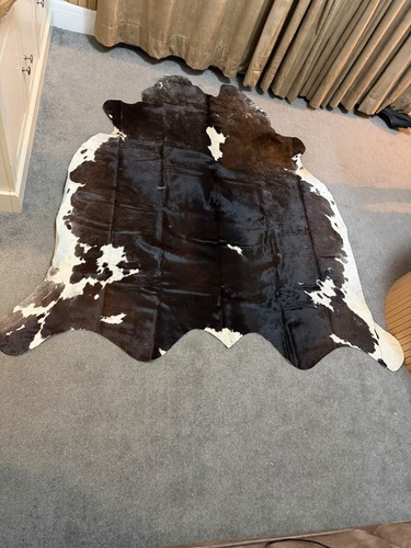 Real cowhide rugs genuine - real,