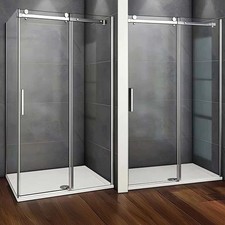 Aica Frameless Sliding Shower
