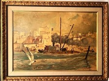 "BOSTON HARBOR" ORIGINAL OIL
