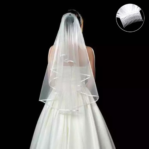 White ivory bride - white/ivory, veil