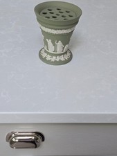 Wedgwood sage green Jasperware