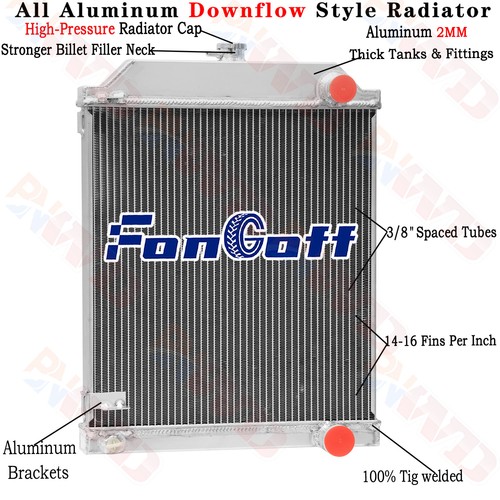 Row aluminum radiator - 3,