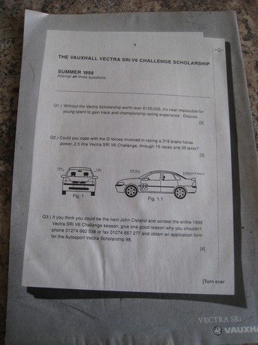Vauxhall vectra sri - vauxhall,