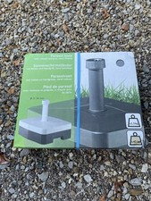 Parasol Base In Silver Colour