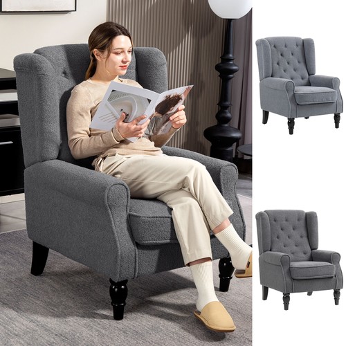 Accent chair wingback armchair - chair,