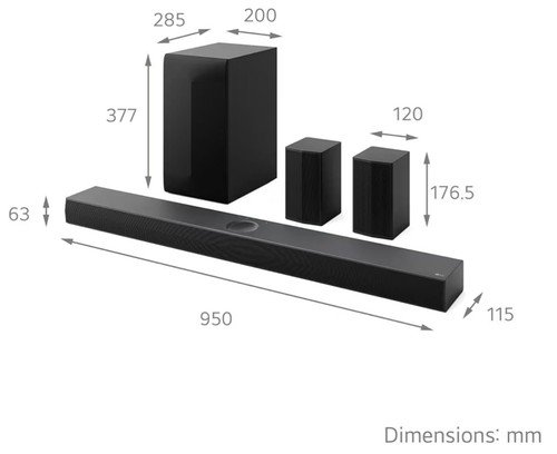 Us70tr 1 soundbar - lg,