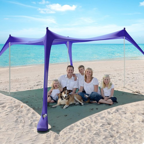 Beach tent sun shelter - beach,