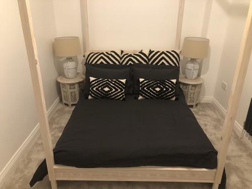 Poster double bed frame - poster,