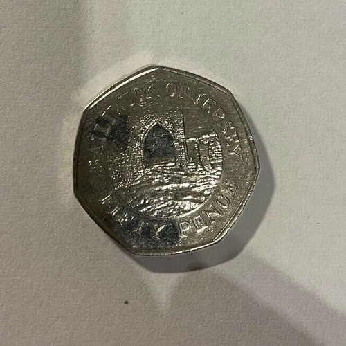 50p coin bailiwick jersey - 50p,