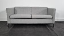 Walter Knoll 2.5 Foster sofa in luxuriously soft grey Lambswool stunning