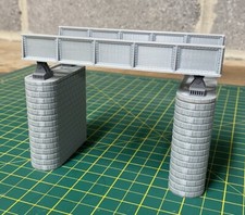 OO Gauge Model Railway Scenery Iron Girder Bridge 3D Printed 1:76 Hornby Scale