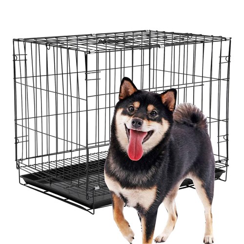Foldable dog crate puppy - dog,