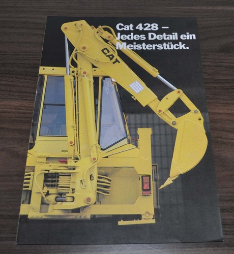 Caterpillar 428 baggerlader - caterpillar,