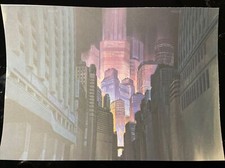 AKIRA Animation Cel Background