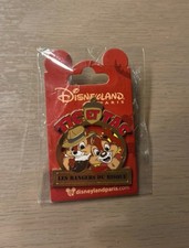 Disney  Pin Chip and Dale Logo Rangers  Disneyland Paris