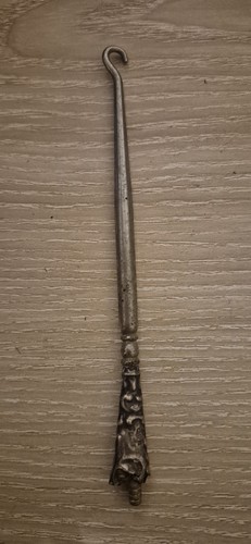 Vintage button hook - hook, ornate