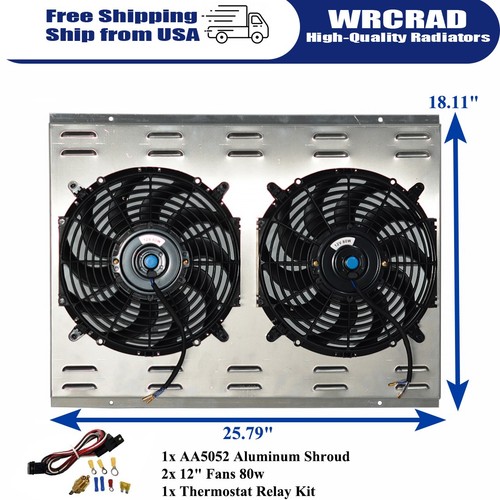 Universal aluminum radiator - aluminum,