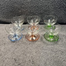 Vintage glass sundae - 6,