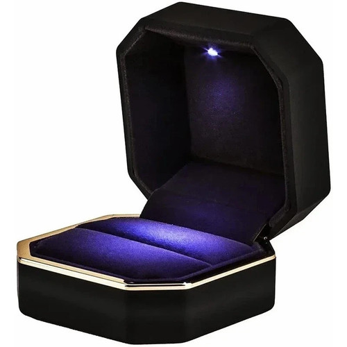 Luxury ring box with led - luxury,