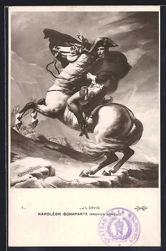 Postcard napoleon - of,