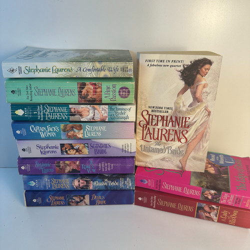 Lot stephanie laurens books - 11,