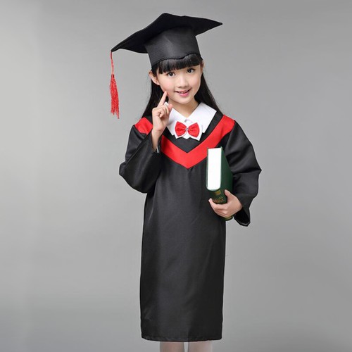 Kids graduation gown cap - ,