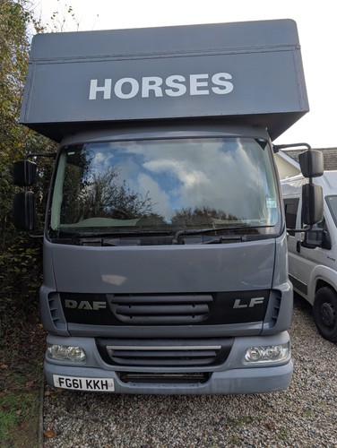 2011 daf horse lorry with - 7.5t,