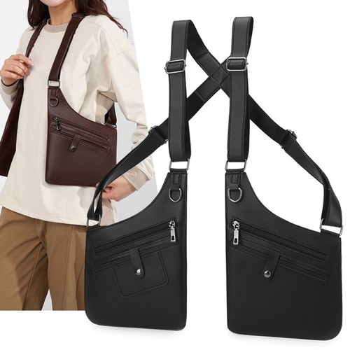 Leather double shoulder armpit - leather,