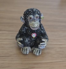 Steiff Pewter Miniature Jocko Chimpanze Monkey