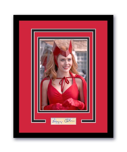 Elizabeth olsen autographed - elizabeth,