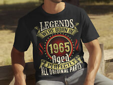 60th Birthday Men's T-Shirt Born 1965 Legend Celebrate 60 Years old Funny Gift