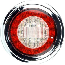 Chrome Bezel LED Reverse and Rear Fog Light