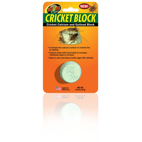 Zoo med cricket block - cricket, calcium
