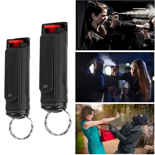 2pack compact safety keychain - safety,