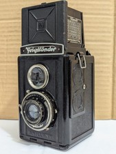 Old Vintage VOIGTLANDER BRILLANT TLR Medium Format Film Camera.  Please Read