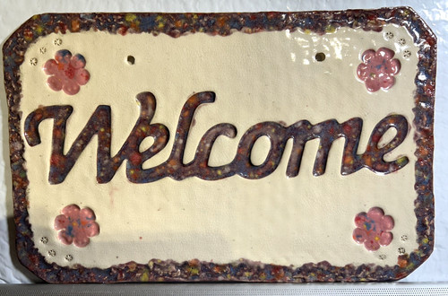 Handmade welcome ceramic - handmade,
