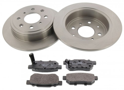 Rear brake discs pads - pads, for
