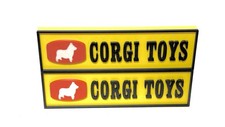 2 X Corgi Toys Signs.