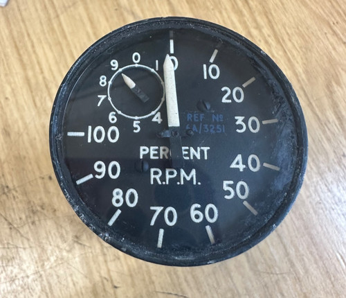 Smiths aircraft tachometer - smiths,