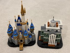 2x Lego Disney Sets Castle & Haunted Mansion 40478 & 40521 - Retired