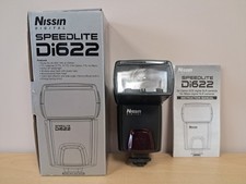 Nissin Speedlite Di 622 Shoe Mount Flash For Canon Black Boxed - TESTED