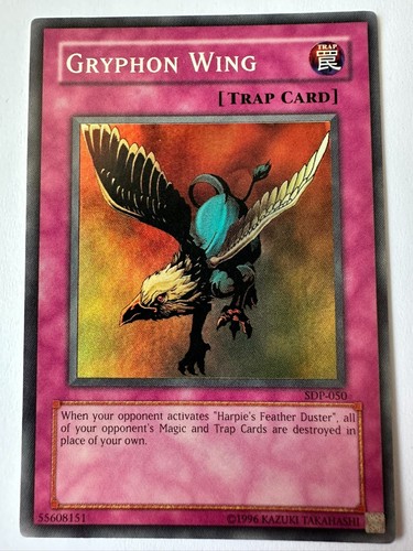 Yugioh gryphon wing sdp 050 - yugioh, sdp-050
