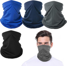 4 Sets of Snoods for Men, Neck