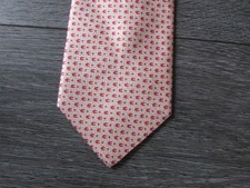 Light Coloured 100% Silk Tie by Giorgio Armani Made in Italy