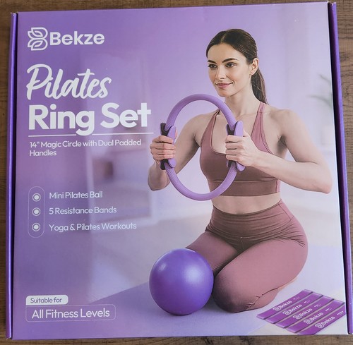 Bekze 14in purple pilates ring - 14in,