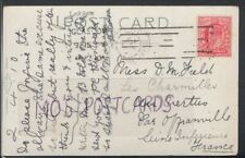 Family History Postcard - Field - Les Charmilles, Seine Inferiure, France RF1810