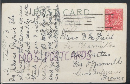 Family history postcard - history,